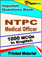 NTPC Medical Officer Book in English - Objective MCQ