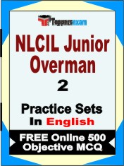 NLCIL Junior Overman Book in English - Question Paper / Practice Set