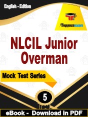 NLCIL Junior Overman Test  PDF Book In English - Practice Set