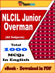 NLCIL Junior Overman PDF Book In English - MCQ / Objective Questions