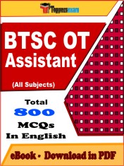 BTSC OT Assistant PDF Book In English - MCQ / Objective Questions
