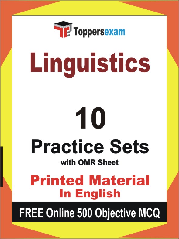 Linguistics Book in English - Practice Set