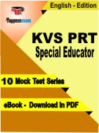 KVS PRT Special Educator Test PDF Book In English - Mock Test/Practice Set