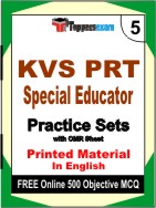 KVS PRT Special Educator Book in English - Mock Test / Practice Set