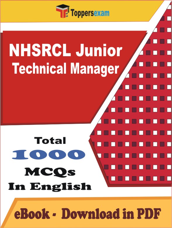 NHSRCL Junior Technical Manager PDF Book In English - MCQ / Objective Questions