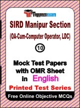 SIRD MSO (OA-Cum-Computer Operator, LDCâ€‹) Exam Mock Test Papers (Book) in English