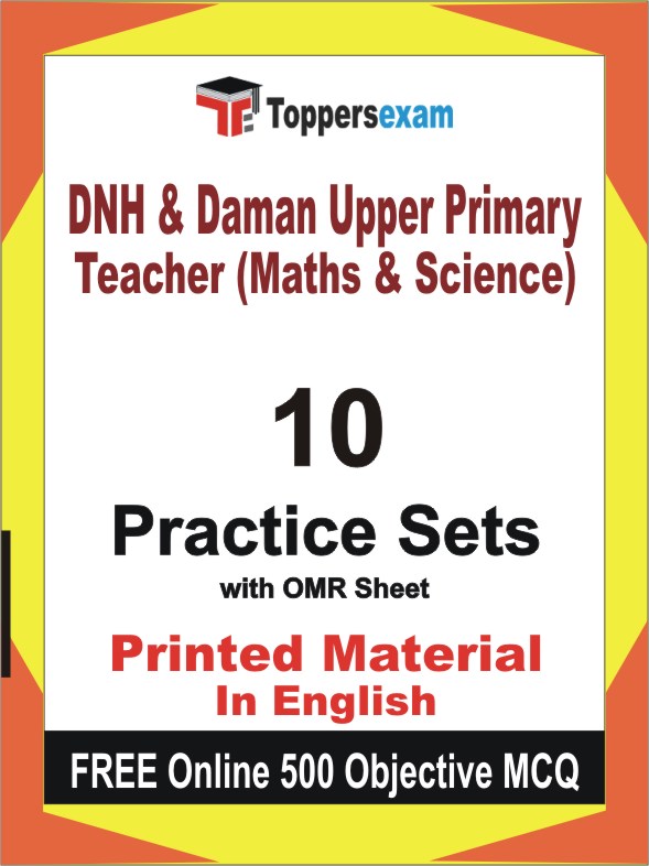 DNH & Daman Upper Primary Teacher Maths & Science Book in English - Practice Set
