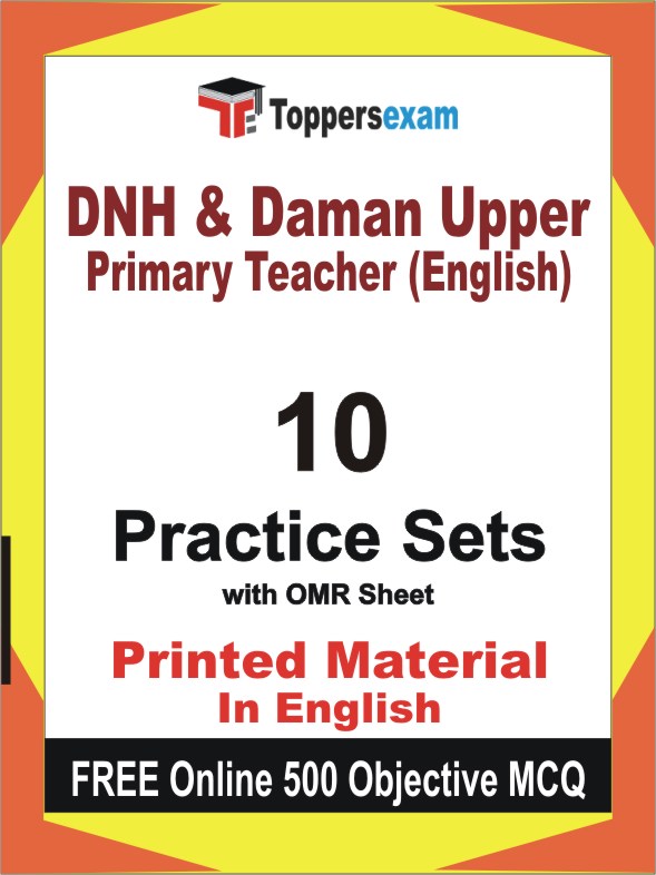 DNH & Daman Upper Primary Teacher (English) Exam Book in English - Practice Set