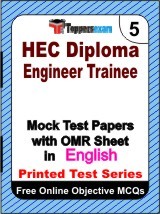 HEC Diploma Engineer Trainee Exam Mock Test Papers (Book) in English