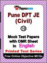 Pune DPT JE Exam (Civil) Exam Mock Test Papers (Book) in English