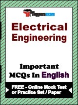 â€‹Electrical Engineering Exam Objective MCQs in English (Booklet), FREE - Online Mock Test or Practice Set / Paper