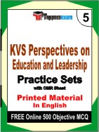 KVS Perspectives on Education and Leadership Book in English - Mock Test / Practice Set