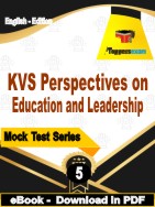 KVS Perspectives on Education and Leadership Test  PDF Book In English - Practice Set