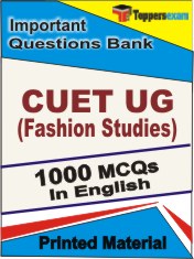 CUET UG (Fashion Studies)  Book in English - Objective MCQ