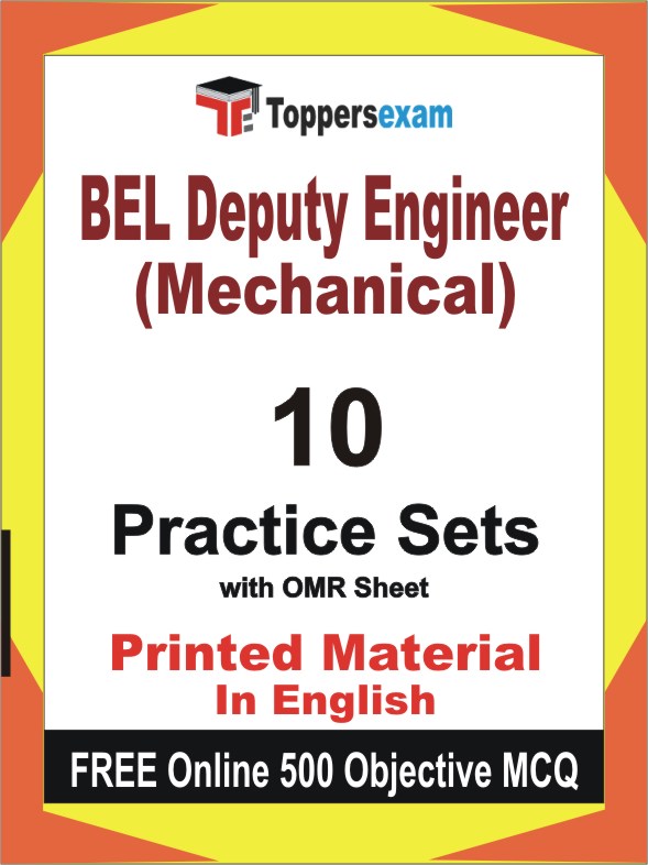 BEL Deputy Engineer (Mechanical) Test Book in English - Practice Set