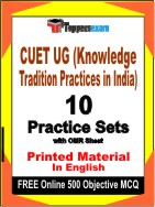 CUET UG (Knowledge Tradition Practices in India) Book in English - Practice Set