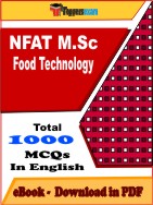 NFAT M.Sc Food Technology  PDF Book In English - MCQ / Objective Questions