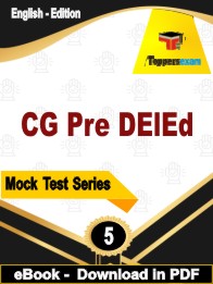 CG Pre DElEd Test PDF Book In English - Practice Set
