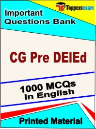 CG Pre DElEd Test Book in English - Objective MCQ