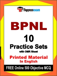 BPNL Book in English - Practice Set