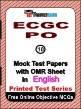 ECGC PO Exam Mock Test Papers (Book) in English