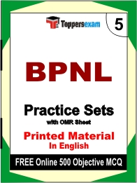 BPNL Book in English - Mock Test / Practice Set