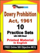 Dowry Prohibition Act, 1961 Book in English - Practice Set