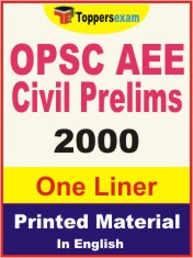 OPSC AEE Civil Prelims One Liner Book in English