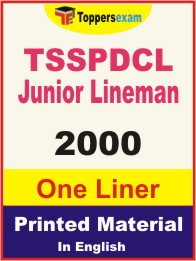 TSSPDCL Junior Lineman One Liner Book in English