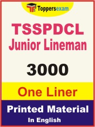 TSSPDCL Junior Lineman One Liner Book in English