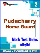 Puducherry Home Guard Test PDF Book In English - Question Paper