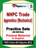 NHPC Trade Apprentice (Mechanical) Test Book in English - Mock Test / Practice Set