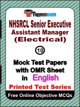 NHSRCL Senior Executive Assistant Manager (Electrical) Exam Mock Test Papers (Book) in English
