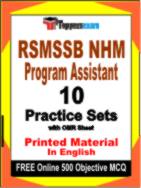 RSMSSB NHM Program Assistant Book in English - Practice Set