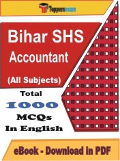 EBook of Bihar SHS Accountant, PDF Format in English