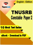 TNUSRB Constable ( Paper 2 ) Test PDF Book In English - Mock Test/Practice Set