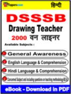 DSSSB Drawing Teacher One Liner Book PDF in Hindi