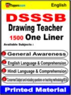 DSSSB Drawing Teacher One Liner Book in English