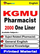KGMU Pharmacist One Liner Book in English
