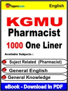 KGMU Pharmacist One Liner Book PDF in English