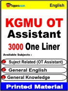 KGMU OT Assistant One Liner Book in English