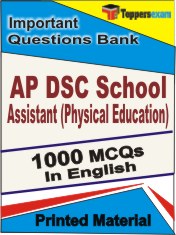 AP DSC School Assistant (Physical Education) Book in English - Objective MCQ