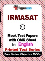 IRMASAT Exam Mock Test Papers (Book) in English