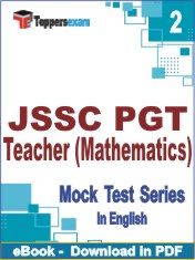 SSC PGT Teacher (Mathematics) PDF Book In English - Question Paper
