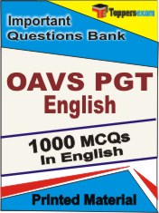 OAVS PGT English  Book in English - Objective MCQ