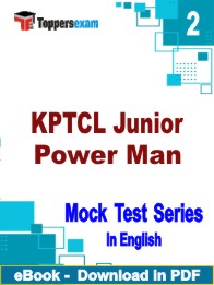 KPTCL Junior Power Man Test PDF Book In English - Question Paper