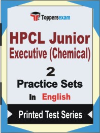 HPCL Junior Executive (Chemical) Book in English - Question Paper / Practice Set