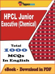 HPCL Junior Executive (Chemical) PDF Book In English - MCQ / Objective Questions