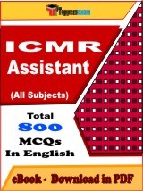 ICMR Assistant PDF Book In English