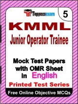 KMML Junior Operator Trainee Exam Mock Test Papers (Book) in English